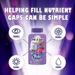Kid's Trolls Multivitamin Gummies with Essential Nutrients, 180 Count