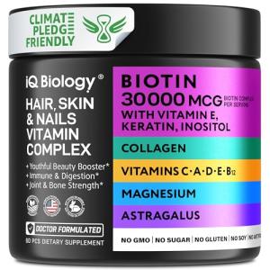 Women's Hair, Skin & Nails Multivitamin with 9 Nutrients