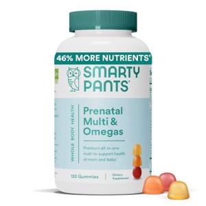 SmartyPants Prenatal Multivitamin Gummies with Omega-3 Fish Oil