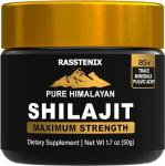 Shilajit Pure Himalayan Organic Shilajit Resin - High Potency Pure Shilajit for Men and Women - 85+ Natural Trace Minerals & Fulvic Acid for Energy, Immune Support, Overall Wellness - 500mg