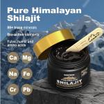 Shilajit Pure Himalayan Organic Shilajit Resin - High Potency Pure Shilajit for Men and Women - 85+ Natural Trace Minerals & Fulvic Acid for Energy, Immune Support, Overall Wellness - 500mg