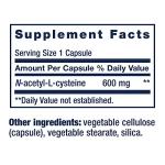 NAC 600 mg Capsules - Antioxidant for Health