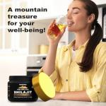 Shilajit Pure Himalayan Organic Shilajit Resin - High Potency Pure Shilajit for Men and Women - 85+ Natural Trace Minerals & Fulvic Acid for Energy, Immune Support, Overall Wellness - 500mg
