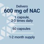NAC 600 mg Capsules - Antioxidant for Health