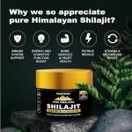 Shilajit Pure Himalayan Organic Shilajit Resin - High Potency Pure Shilajit for Men and Women - 85+ Natural Trace Minerals & Fulvic Acid for Energy, Immune Support, Overall Wellness - 500mg