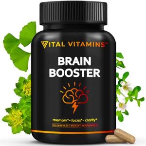 Brain Power Boost with Nootropic Brain Support Formula