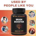 Brain Power Boost with Nootropic Brain Support Formula