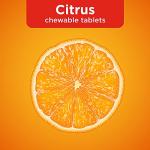 Basic Care Immune Support Citrus Chew Tablets, 116 Count