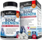 Bone Strength Supplement with 8 Nutrients (120 Capsules)