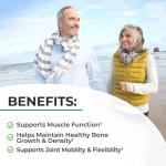 Bone Strength Supplement with 8 Nutrients (120 Capsules)