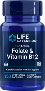 BioActive Folate & Vitamin B12, 150 Veg Capsules
