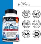 Bone Strength Supplement with 8 Nutrients (120 Capsules)