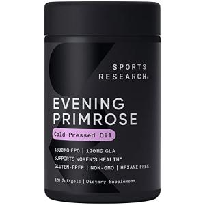 Evening Primrose Softgels for Women's Skin & Health