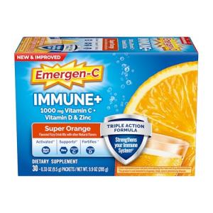 Emergen-C Immune+ Powder with BetaVia, 1000mg Vitamin C