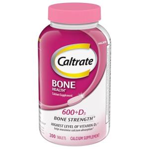 Caltrate 600 Plus D3 for Bone Health - 200 tablets