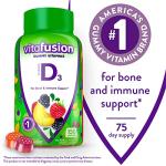 Vitafusion D3 Gummy Vitamins for Bone & Immune Support