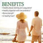 Garden of Life Vitamin K Complex with Omega Rich Flax Seed Oil