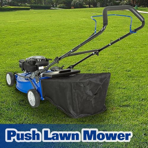 BILT HARD 21 Inch Lawn Mower Gas Powered, 4-Cycle 170cc Engine, 3-in-1 Push Lawnmower with Bagging, Mulching & Side Discharge, Adjustable 10-Positions Cutting Height, Easy Start