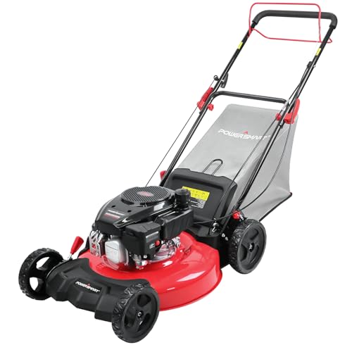 PowerSmart Self Propelled Gas Lawn Mower 21-Inch 170cc Engine 3-in-1 RWD DB2321 2024 Version