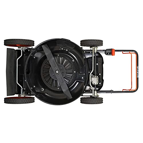 YARDMAX 22 in. 201cc Select PACE 6 Speed CVT High Wheel FWD 3-in-1 Gas Walk Behind Self Propelled Lawn Mower, Black (YG2860)