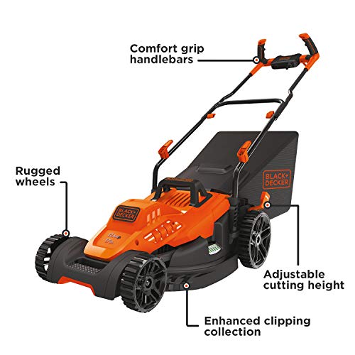 BLACK+DECKER BEMW482BH Electric Lawn Mower
