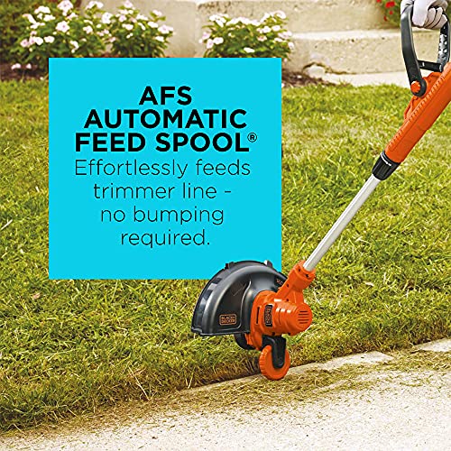 BLACK+DECKER 3-in-1 String Trimmer/Edger & Lawn Mower, 6.5-Amp, 12-Inch, Corded (MTE912)