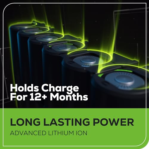 Greenworks 2 x 24V 20" Brushless Cordless (Push) Lawn Mower + Blower (320 CFM) + 12" String Trimmer, (2) 5.0Ah Batteries and Charger Included (125+ Compatible Tools)