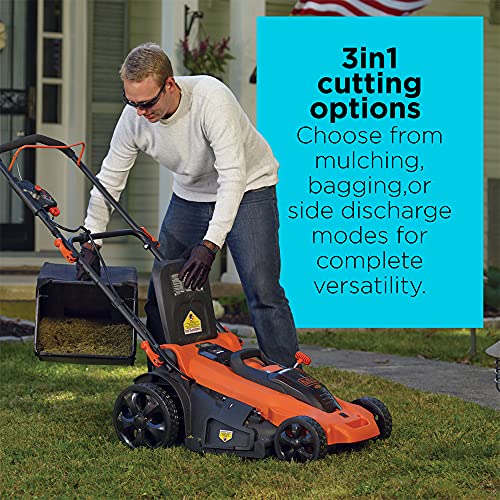 BLACK+DECKER CM2043C Cordless Mower, 20"