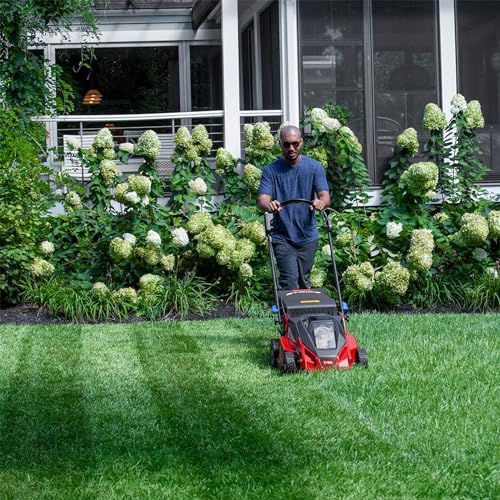 Toro Lightweight Foldable 60-Volt 21-Inch Deck Stripe Cordless Electric Battery Self Propelled Walk Behind Lawn Mower w/Adjustable Speed & Cut Height