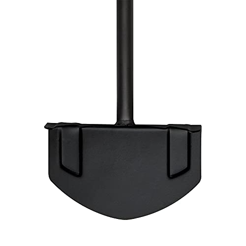 Fiskars 38.5" Steel Edger - Long-Handled Gardening Tool - Edger Tool and Garden Tiller for Soil - Lawn and Garden Tools - Black/Orange