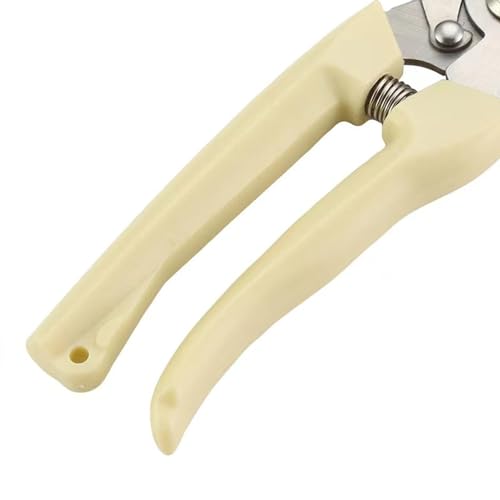 [2 Pack] Pruning Shears, Garden Shears, Professional Stainless Steel pruners with Comfort Handle & Spring-loaded, Handheld Garden Clippers, Gardening Tools Scissors Set for Rose Plants Flowers