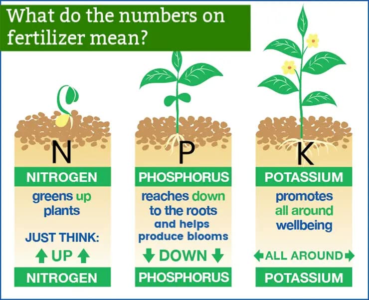 Premium 10-10-10 All-Purpose Soil Fertilizer by Gardenera - Ideal for Flowers, Plants, Vegetables, Fruit Trees and Lawns - 1 Quart