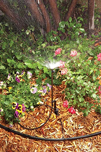 Rain Bird LNDDRIPKIT Drip Irrigation Landscape/Garden Watering Kit with Drippers, Micro-Bubblers, Micro-Sprays