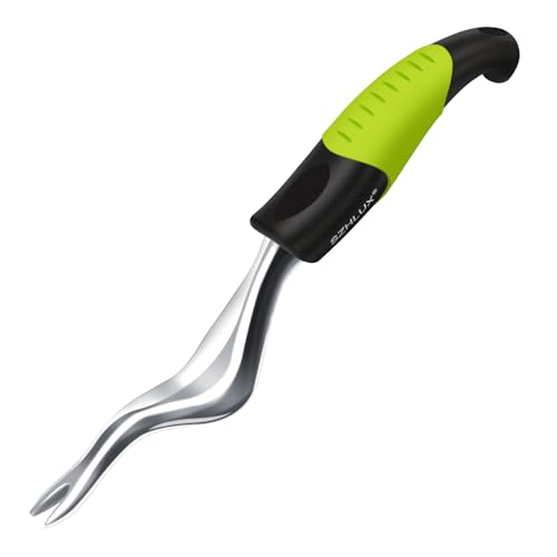 SZHLUX SZ-CCQ-HL Weeder Premium Weed Puller, Gardening Hand Tool with Ergonomic Handle, Green