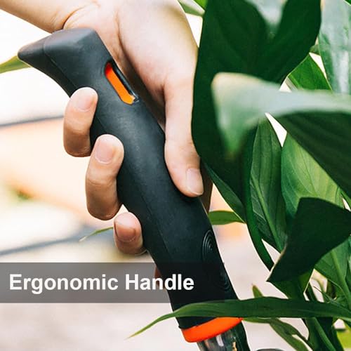 Garden Tools Set 3 Pack Gardening Include Garden Shovel Transplant Trowel and Hand Rake with Ergonomic Non-Slip Handle for Women Men Mom or Dad Hand Tools Kit (3 Pieces Red)