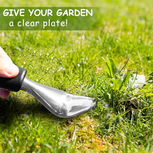 SZHLUX SZ-CCQ-HL Weeder Premium Weed Puller, Gardening Hand Tool with Ergonomic Handle, Green