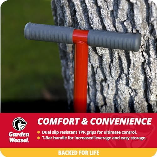 Garden Weasel Claw Pro - 3-in-1 | Cultivate, Loosen, Aerate, Weed | Gardening Hand Tiller, Twist Weeding Tool, Digging Fork, Cultivator, Soil Loosener | 91334