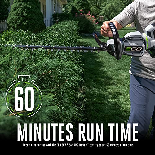 EGO POWER+ HT2600 26-Inch Hedge Trimmer with Dual-Action Blades, Battery and Charger Not Included, Black