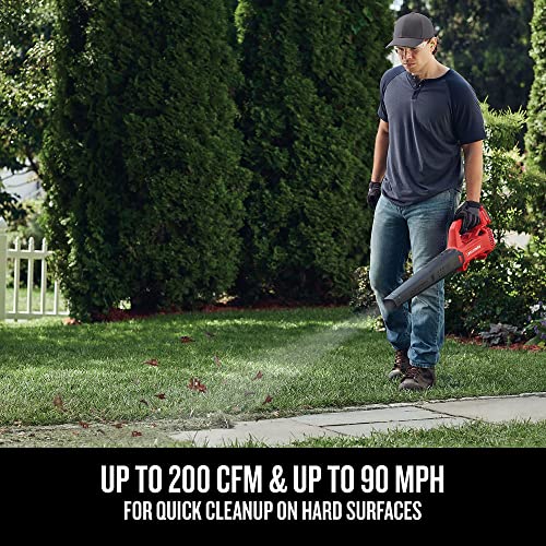 CRAFTSMAN V20 Cordless Leaf Blower, Hard Surface Blower, Bare Tool Only (CMCBL710B)
