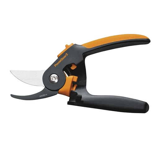 Fiskars PowerGear2 Softgrip Pruner for Branches - Optimizes Cutting Power and Leverage - Rust-Resistant Low-Friction Blade Coating for Smooth Cuts - Yard & Garden Tools