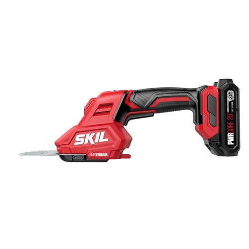 SKIL PWR CORE 20 20V Shear & Shrub 2-in-1 Kit Including 2.0Ah Battery and Charger -GH1000B-11