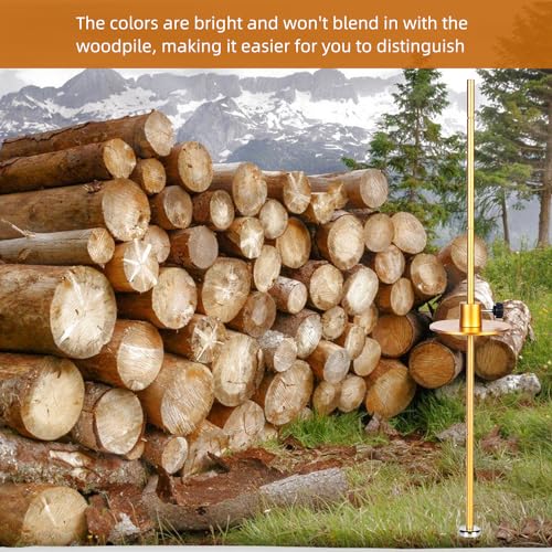 Sthmeyue Strong Magnetic Firewood Cutting Measuring Tool for quick firewood length measurement, adjustable firewood measuring tool.