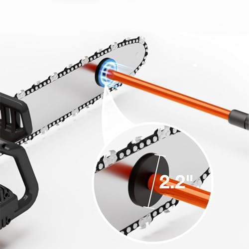 Akorbom Magnetic Firewood Measuring Tool,Chainsaw Measuring Tool for Firewood,Magnetic Log Marker Firewood Marker with Measured Marks,Freely Adjust From 16'' and 29'',High Vis Orange