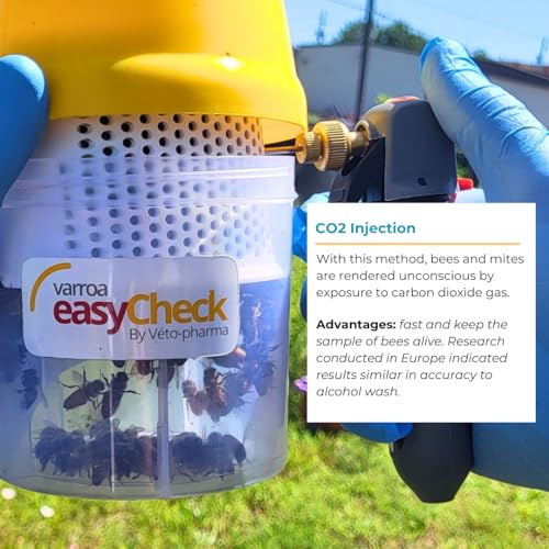 Varroa Easy Check for Helping Beekeepers Easily Count and Monitor for Varroa Mites on Their Honey Bees