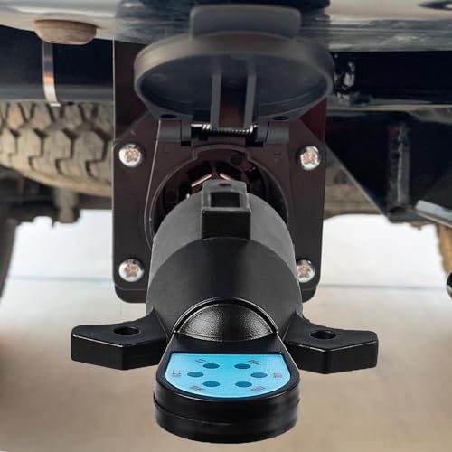 CXTM 7-Way Trailer Plug Tester, 7 Way Trailer Plug Tester 7 Pin Trailer Plug Tester,Trailer Light Tester