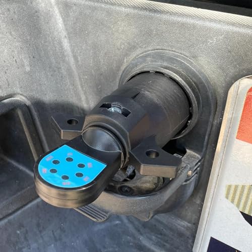 CXTM 7-Way Trailer Plug Tester, 7 Way Trailer Plug Tester 7 Pin Trailer Plug Tester,Trailer Light Tester