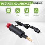 partszen Carburetor Adjustment Tool for 2-Cycle Small Engine Compatible with Poulan STIHL Echo Ryobi Troy Bilt Trimmer Leaf Blower Chainsaw 14 Pcs with Ignition Coil Spark Tester