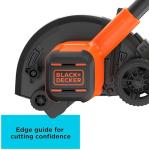 BLACK+DECKER 20V MAX Cordless Edger Lawn Kit, 1.5 Ah Battery & Charger Included (BCED400C1)