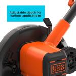 BLACK+DECKER 20V MAX Cordless Edger Lawn Kit, 1.5 Ah Battery & Charger Included (BCED400C1)