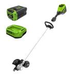 Greenworks 60V 8" Brushless Cordless Edger, 2.0 Ah Battery and Charger Included
